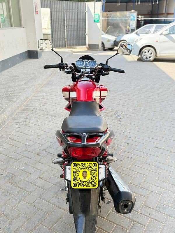 Honda CB 150F 21 Model End October 22 Sticker 2