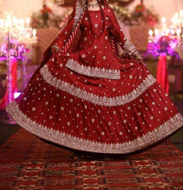 Fancy bridal sharara 0