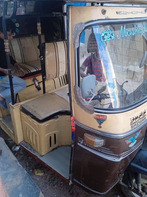 SAZGAR Rikshaw 2018 Model Full Gunien Condition 1