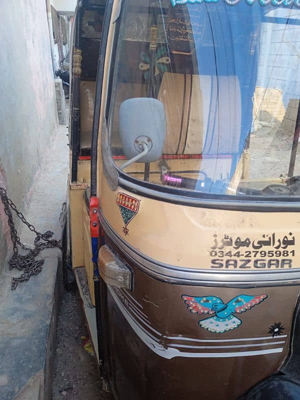 SAZGAR Rikshaw 2018 Model Full Gunien Condition 4