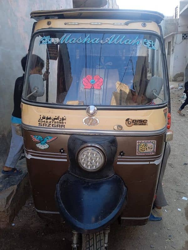 SAZGAR Rikshaw 2018 Model Full Gunien Condition 6