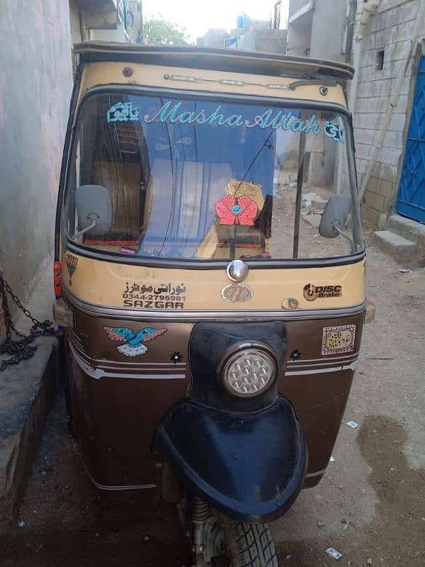 SAZGAR Rikshaw 2018 Model Full Gunien Condition 8