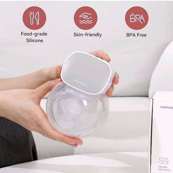 Momcozy S9 Wearable Electric Breast Pump 2