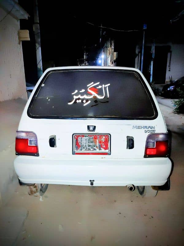 Suzuki Mehran VX 2010 lpg/petrol family car 2