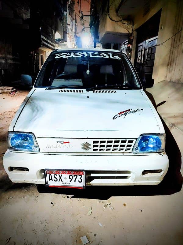 Suzuki Mehran VX 2010 lpg/petrol family car 3