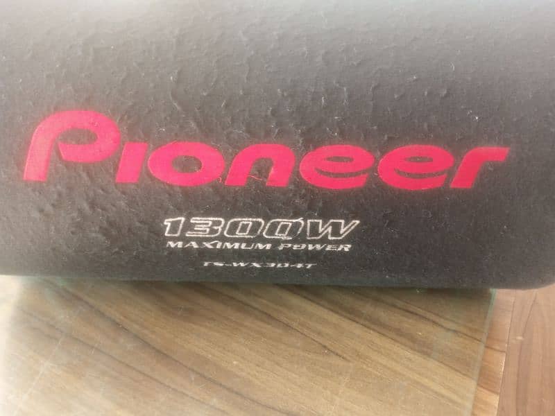 pioneer original  bass tube clear and guality bass 3