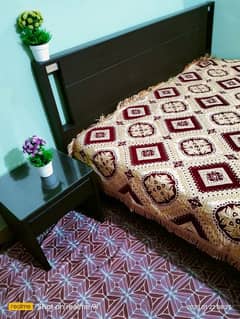 Zubaidas New wooden bed set.  03332263957