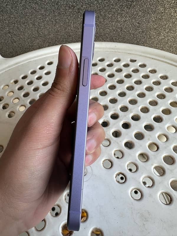 iPhone 12 purple  color non pta 64 gb in good condition  water pack 4