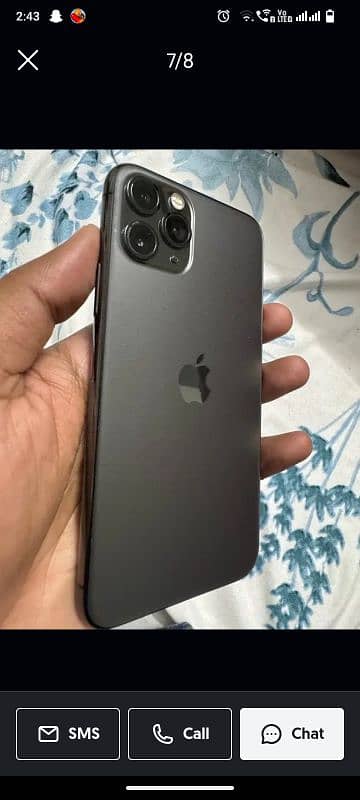 I phone 11 pro/ single sim PTA approved/ 64GB / 89%BH 6