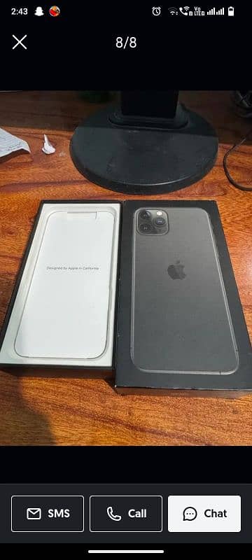 I phone 11 pro/ single sim PTA approved/ 64GB / 89%BH 7