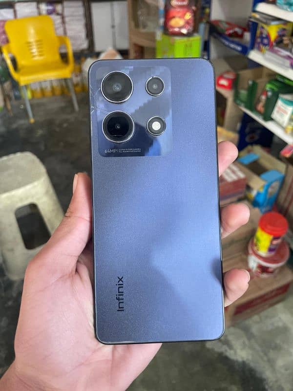 infinix note 30 full box 8 + 8 256 GB 0