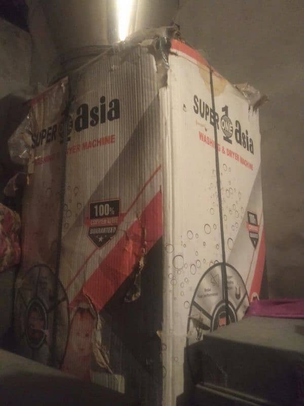 new pack washing mashin super asia 1