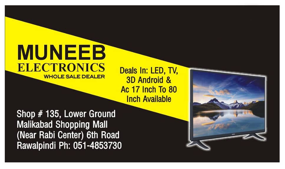 32 inch LED TV smart wifi new Box Pack 1 year warranty 7