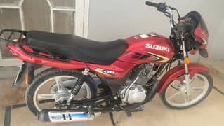 Suzuki 110s 2023 4month 1st owner self start seald eanjan