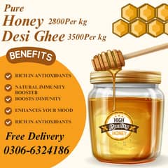 Pure Organic Honey | خالص شهد دستیاب | Desi Ghee | Desi Ghee Services