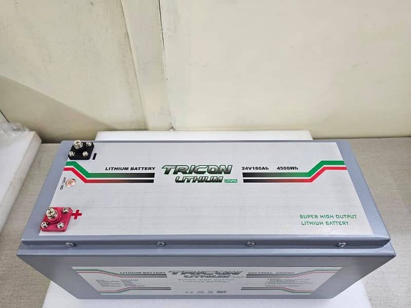 LITHIUM BATTERY 24V-180AH AVAILABLE 3