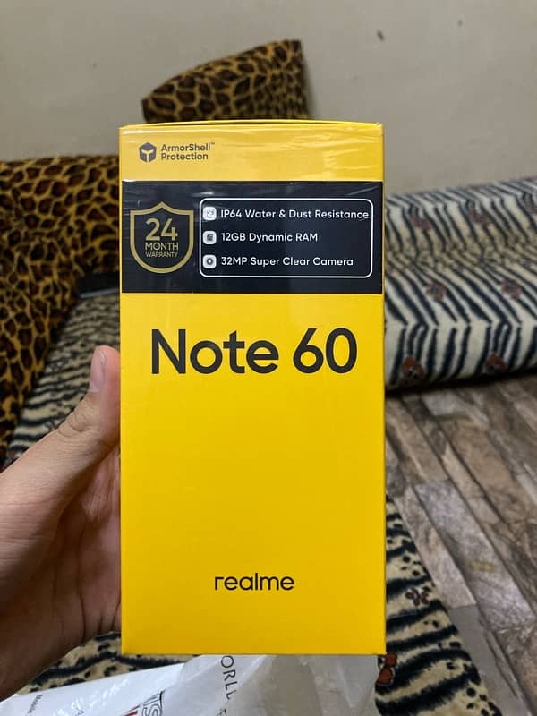 realme note 60 2year official warranty 8