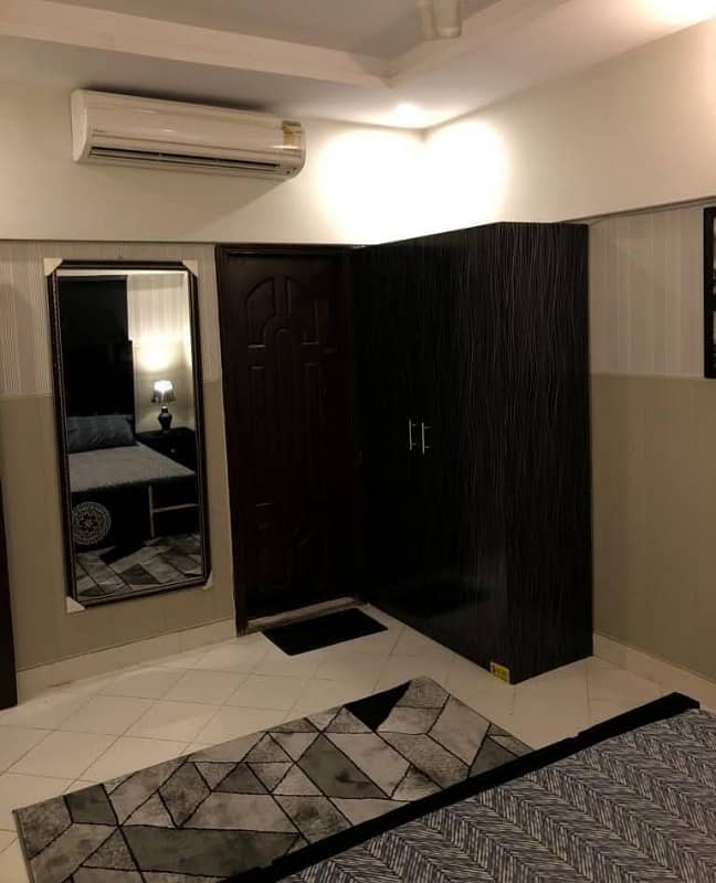 FURNISHED 1 BED STUDIO APPARTMENT AVAILABLE FOR RENT IN B-17 ISLAMANAD 3