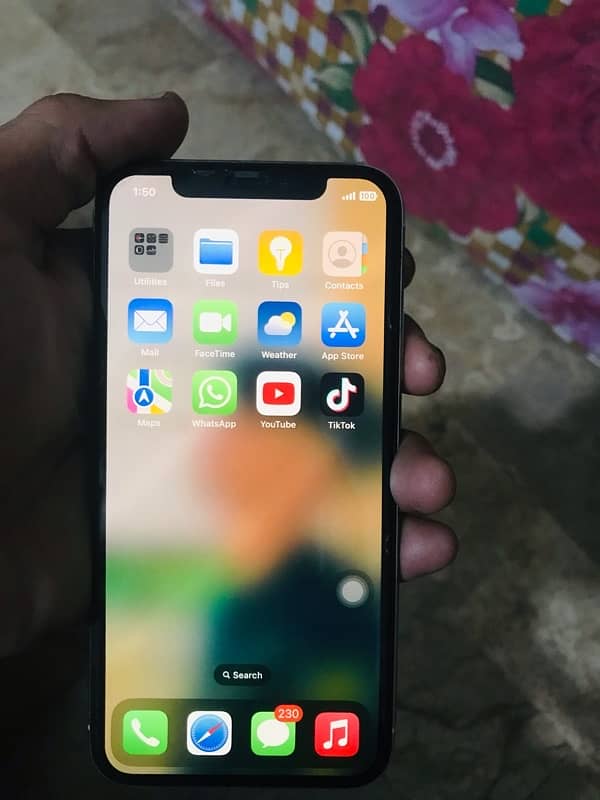 iPhone X pta approved 64Gb 5