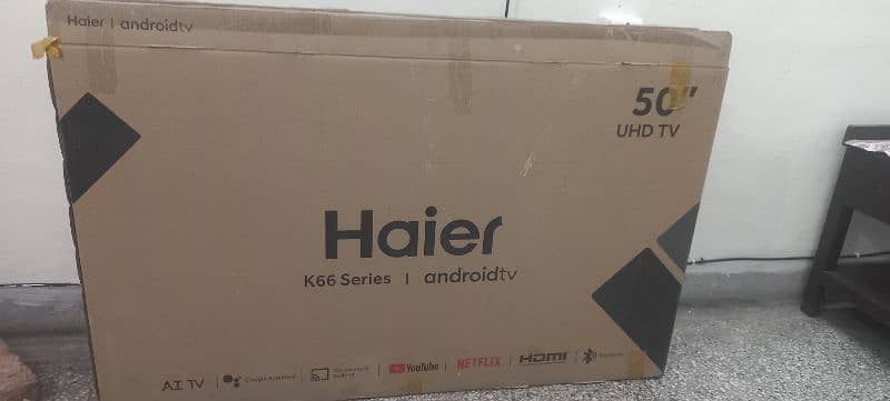 Haier 50" UHD K66 series 1