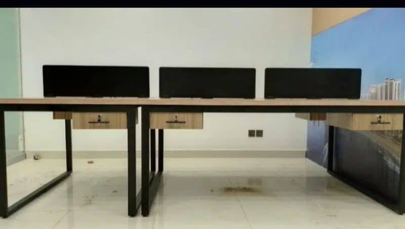 workstation for employees,computer table,office table 0