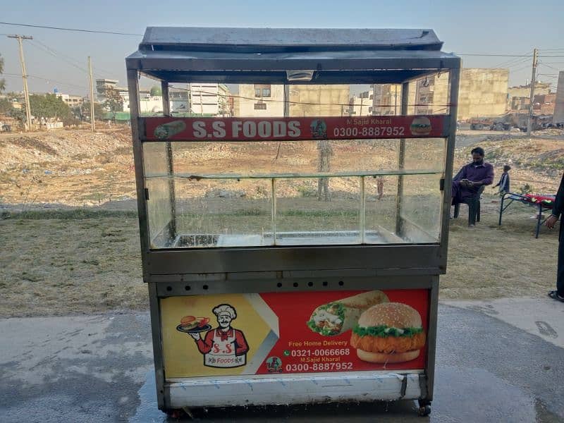 burger shawarma counter for sale 0