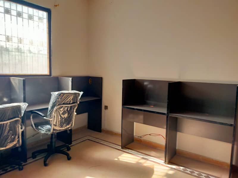 office co working space for rent seperate room and per seat available 2