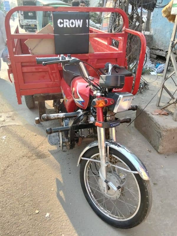 Crown 100cc loader rikhshaw 4