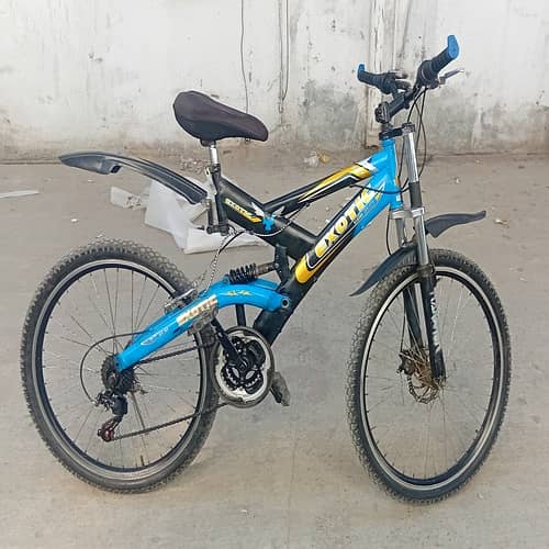 Mountain bicycle-26 inch-7 speed/gears with shock resistor spring 4