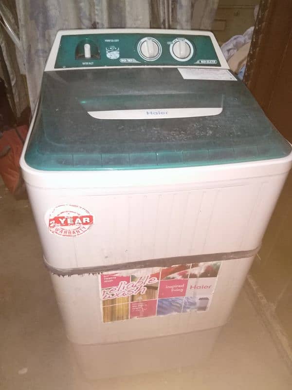 Haier Washing machine 1