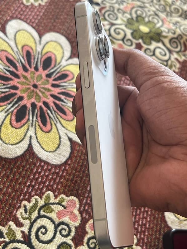 Iphone 15 Pro Max 256 Gb White JV 2