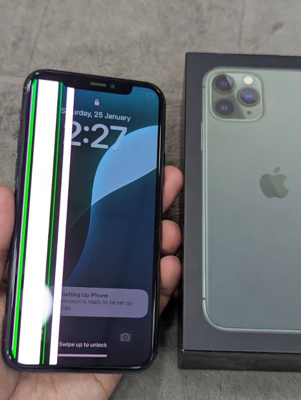 Iphone 11 pro 64GB PTA APPROVED (LINE) 1