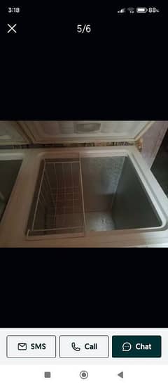 waves freezer 2 door in good condition