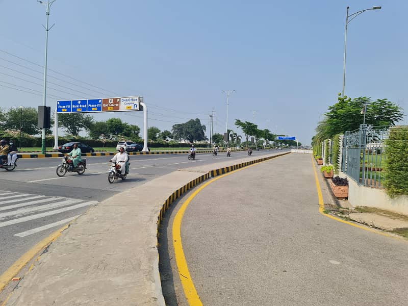 Super Hot Location On 70 Feet Road 20 Marla Residential Plot For Sale In DHA Lahore Phase 7 Block Y 1