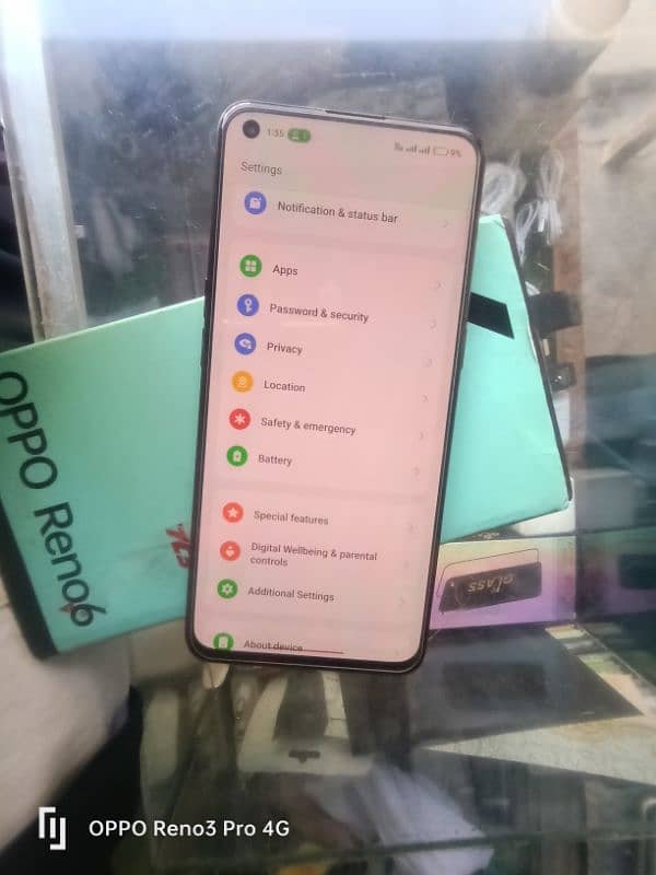 Oppo reno 6 box charger sath hy 1