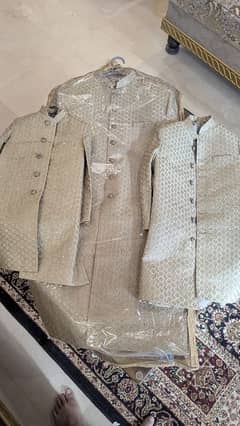 3 Sherwani (Sequence Embroidery)