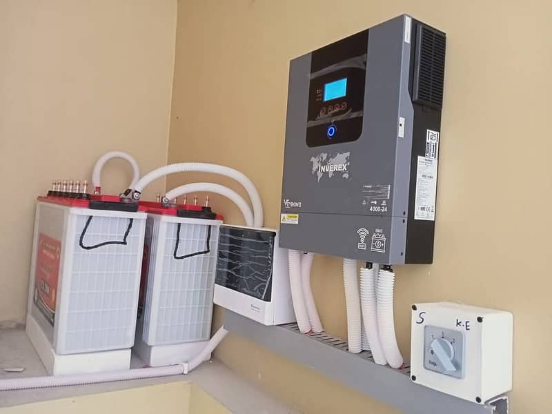 Solar Inverter Setup - Solar Installation - Solar Panals - Hybrid 3