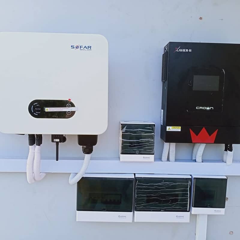 Solar Inverter Setup - Solar Installation - Solar Panals - Hybrid 4