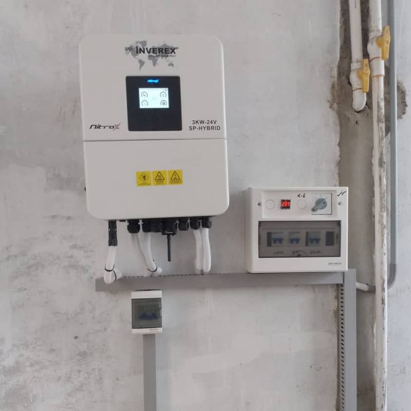 Solar Inverter Setup - Solar Installation - Solar Panals - Hybrid 8