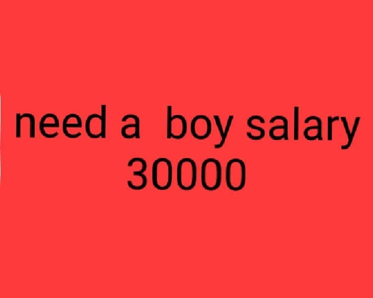 job for shop boy commission base salary 0