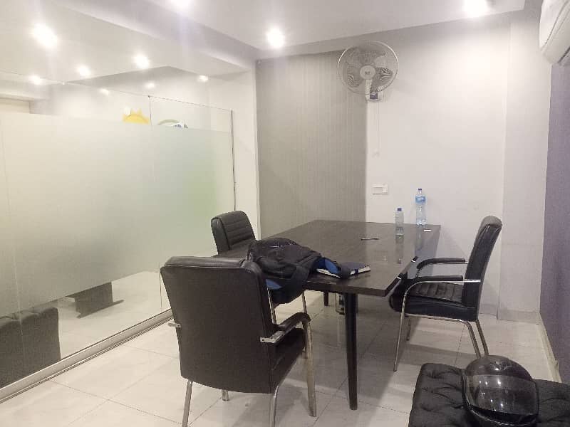 04 MARLA COMMERCIAL FULLY FURNISHED FLOOR AVAILABLE 6