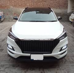 HYUNDAI TUSON (AWD ) Available  2023 model  RENT A CAR FAISALABAD.