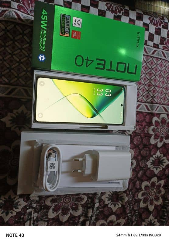 Infinix Note 40 4G - Brand New 4