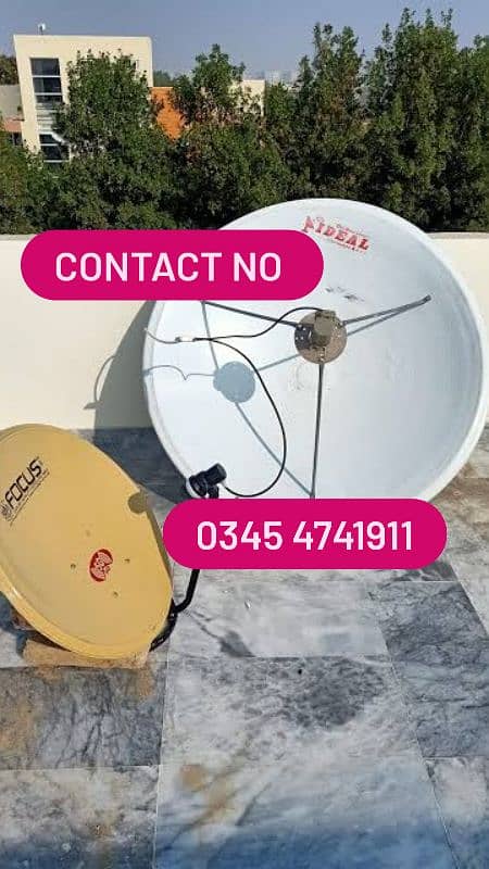 Lahore HD Dish Antenna Network 0345 4741911 0