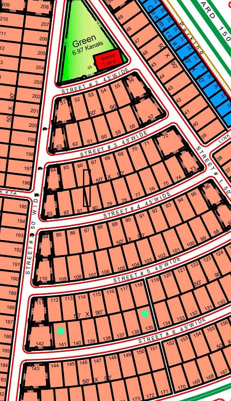 1 Kanal Residential Ideal Plot available for sale in Top City 1 - Block I if you hurry 0