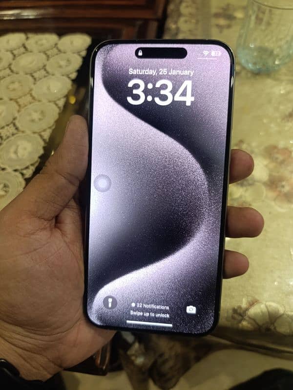 Asslam Alikum I'm selling iPhone 15 pro max 6