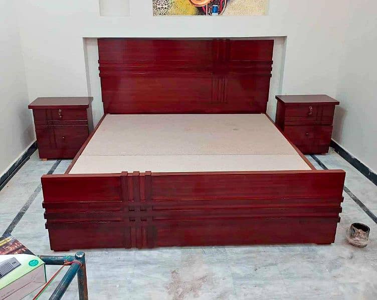 Double beds available in full whole sale price 3