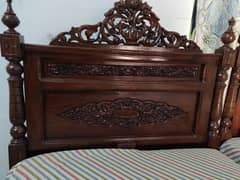 Chinioti single bed set new excellent condition. . .