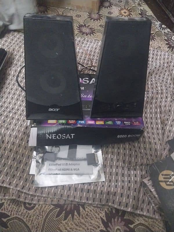 Computer speaker are available with Computer in good condition 0