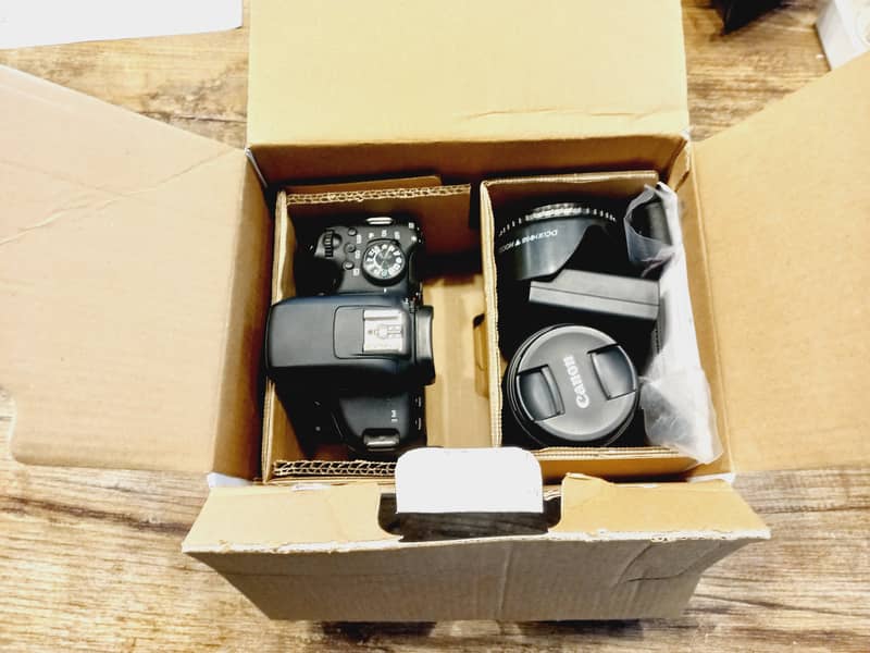 Canon 750d (rebel t6i) Body With 18-55 IS STM Kit Lens (Complete Box) 1